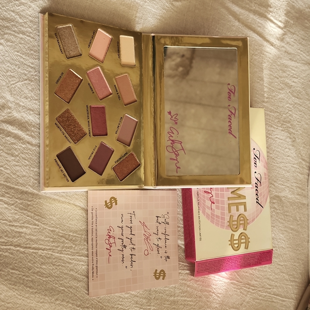 🥳HP🥳 Too Faced Pretty Mess Me$$ Erika Jayne Palette BNIB